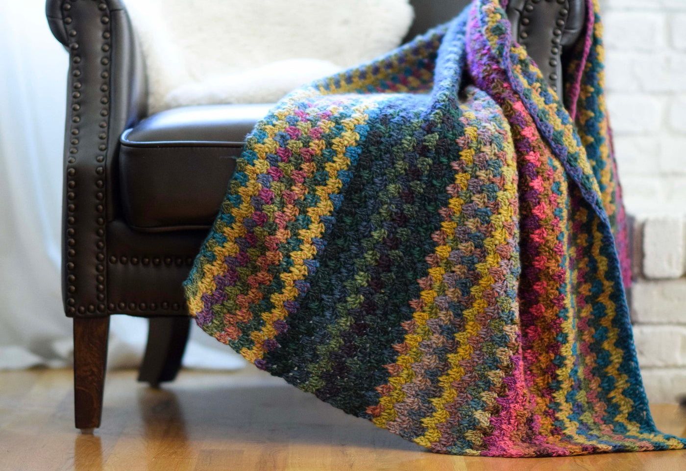 Mountain Throw Crochet Pattern