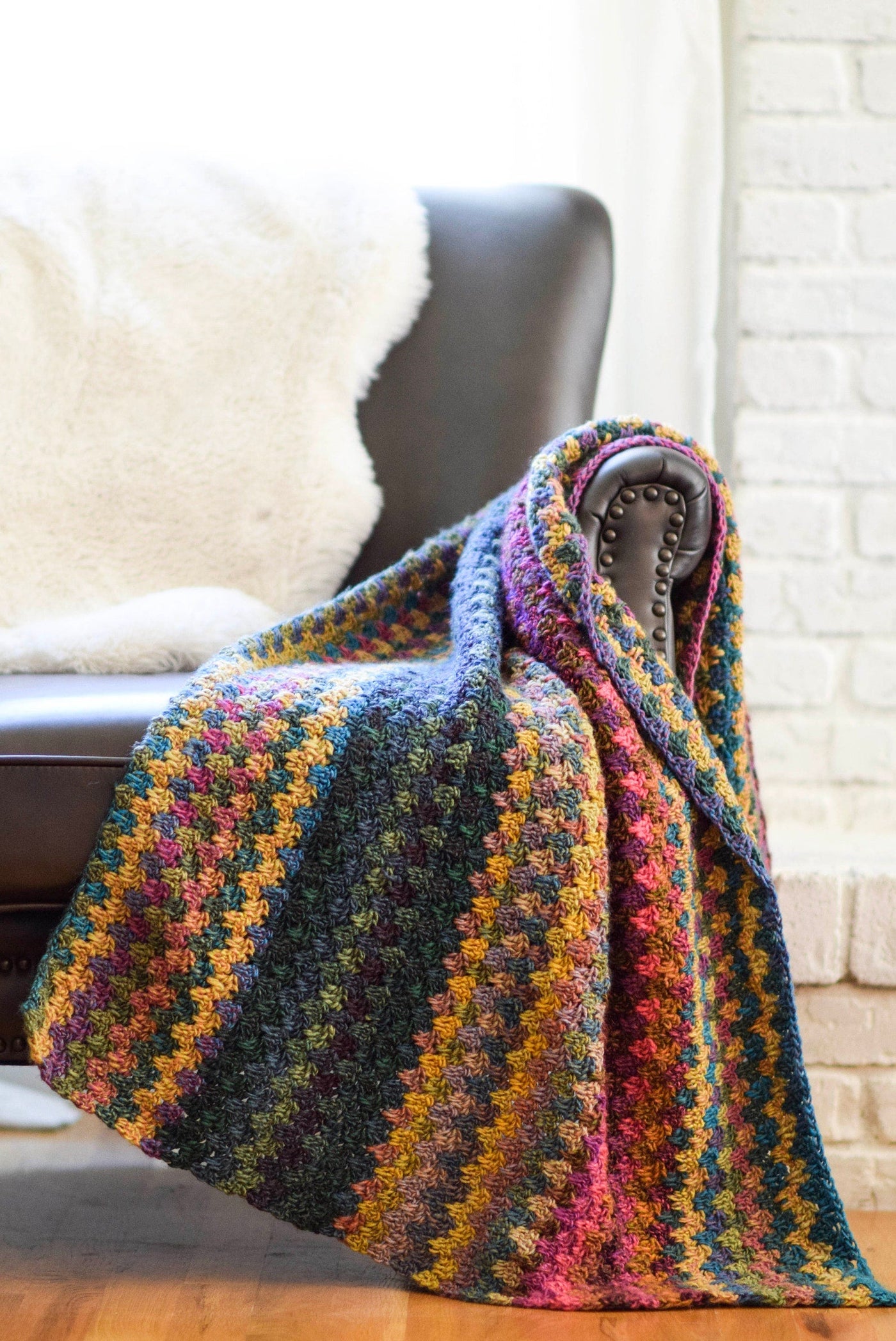 Mountain Throw Crochet Pattern