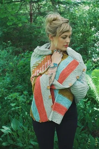 Convertible Worsted Shawl Knitting Pattern