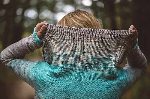 Fade-Friendly Open Cardigan Knitting Pattern