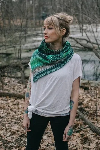 Beginner-friendly Statement Cowl Knitting Pattern