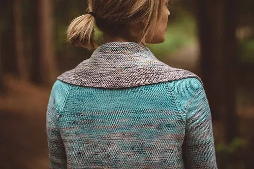 Fade-Friendly Open Cardigan Knitting Pattern