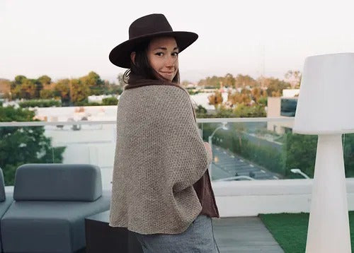 Textured Cocoon Cardigan Knitting Pattern