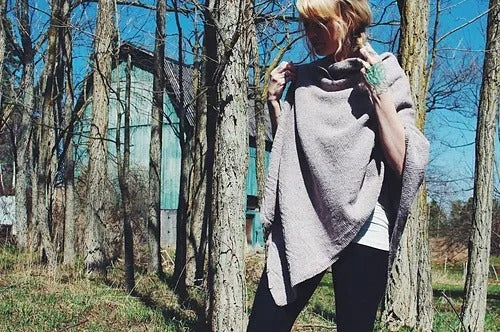 Lightweight Multi-Way Shawl Knitting Pattern