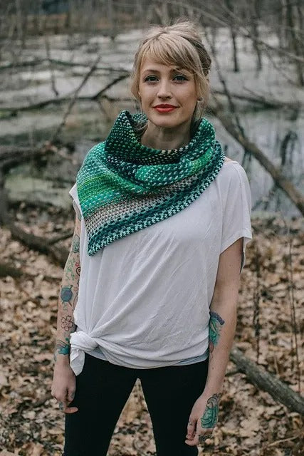 Beginner-friendly Statement Cowl Knitting Pattern