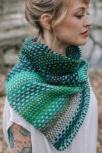 Beginner-friendly Statement Cowl Knitting Pattern